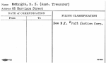 McKnight, R.S. (Asst. Treasurer)