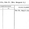 McLaughlin, John Jr. (Mrs. Margaret K.)