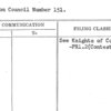 McMahon Council Number 151.