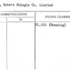 McNair, Robert Shingle Co. Limited