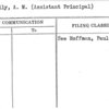 Mc Nally, A.M. (Assistant Principal)