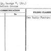 McNally, George V. (Jr.)