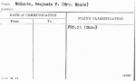 McQuate, Benjamin F. (Mrs. Maude)