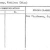 McQueeney, Kathleen (Miss)