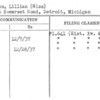 McVeen, Lillian (Miss)