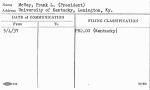 McVey, Frank L. (President)