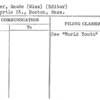 Meagher, Maude (Miss) (Editor)