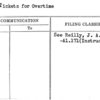 Meal Tickets for Overtime