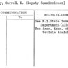 Mealey, Carroll E. (Deputy Commissioner)