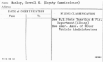 Mealey, Carroll E. (Deputy Commissioner)