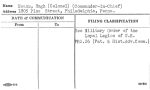 Means, Hugh (Colonel) (Commander-in-Chief)