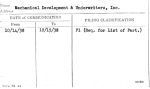 Mechanical Development & Underwriters, Inc.