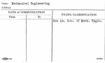 Mechanical Engineering