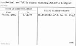 Medical and Public Health Building-Exhibits Assigned