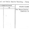 Medical and Public Health Building - Interior Plans