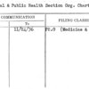 Medical & Public Health Section Org. Chart
