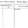 Medicine & Public Health - Charts, Maps, Plans