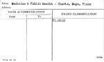 Medicine & Public Health - Charts, Maps, Plans