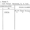 Medor, Frank P.