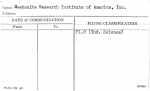 Meehanite Research Institute of America, Inc.