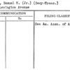 Meek, Samuel W. (Jr.) (Secy-Treas.)