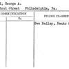 Meell, George A.