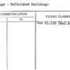 Meetings - Unfinished Buildings