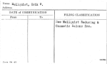 Mellquist, Erik W.
