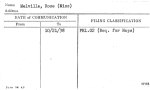 Melville, Rose (Miss)