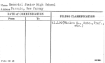 Memorial Junior High School