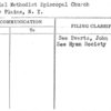 Memorial Methodist Episcopal Church