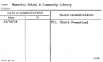 Memorial School & Community Library