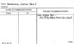 Mendelson, Julius (Mrs.)