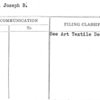 Menirs, Joseph B.