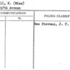 Menzell, H. (Miss)