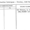 Merchandise Catalogues - October, 1938 Edition