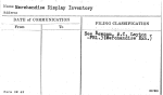 Merchandise Display Inventory
