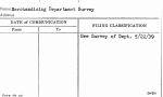 Merchandising Department Survey