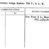Merchants Lodge Number 709 F. & A.M.