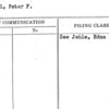 Mergi, Peter F.
