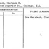Mersbach, Clarence M.