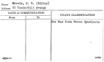 Merwin, H.W. (Editor)