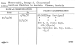 Messersmith, George S. (Honorable)