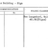 Metals Building - Sign