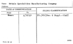 Metals Specialties Manufacturing Company