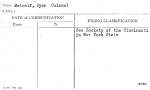 Metcalf, Byer Colonel