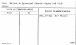 Methodist Episcopal Church--Kappa Phi Club