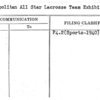 Metropolitan All Star Lacrosse Team Exhibition Game