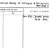 Metropolitan Group of Colleges & Universities Meeting 11/19/38