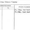 Metropolitan Tobacco Company